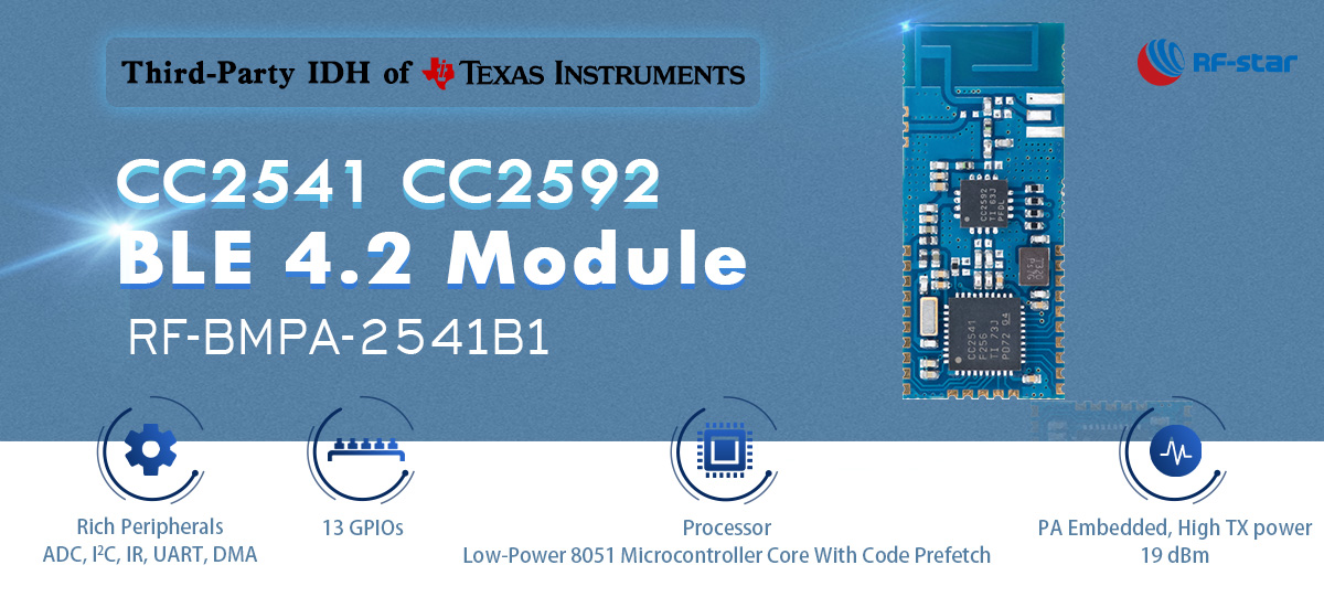 Certified BLE4.2 CC2541 Module 