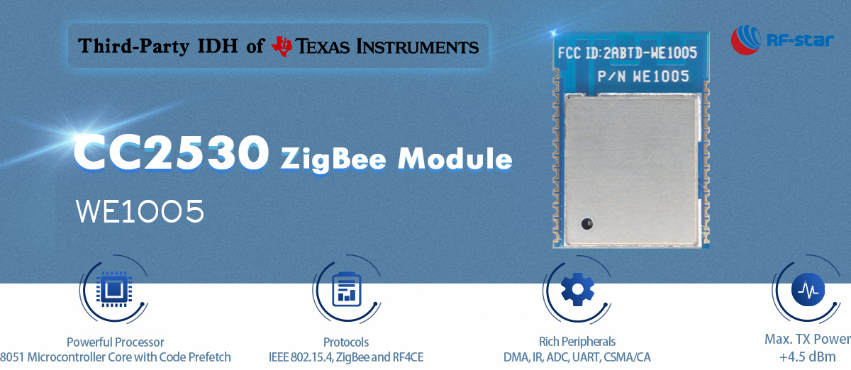CC2530 ZigBee Module WE1005
