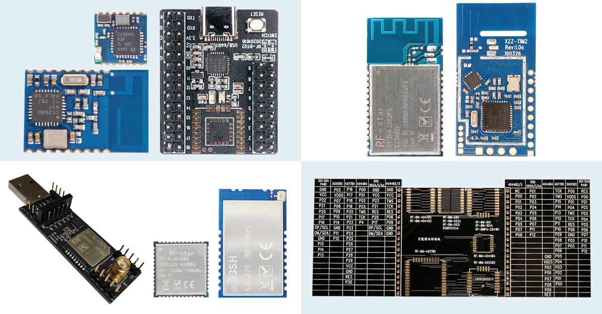 RF-star wireless modules