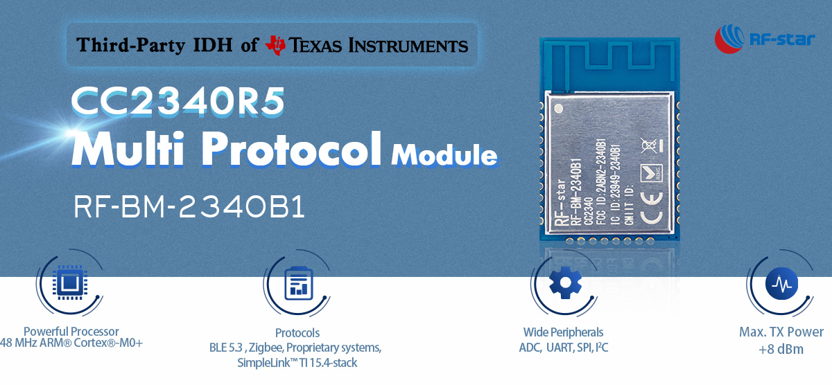 RF-BM-2340B1 BLE5.3 Module | RF-star