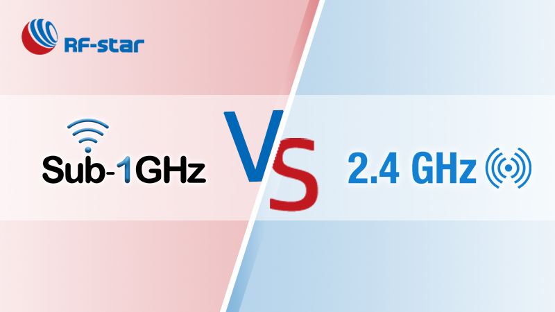 Sub-1GHz vs. 2.4 GHz RF from RF-star