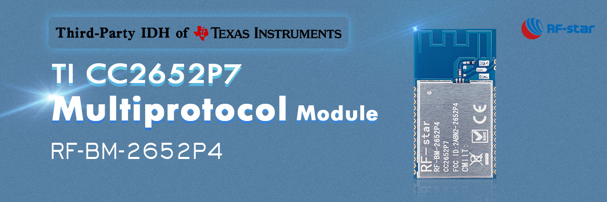 TI CC2652P7 multiprotocol module RF-BM-2652P4