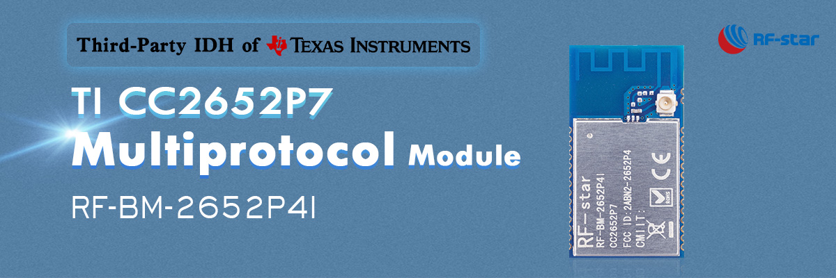 TI CC2652P7 Multiprotocol module RF-BM-2652P4I