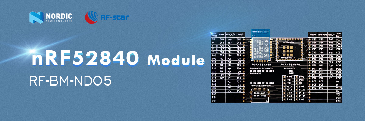 nRF52840 BLE5.0 Module RF-BM-ND05