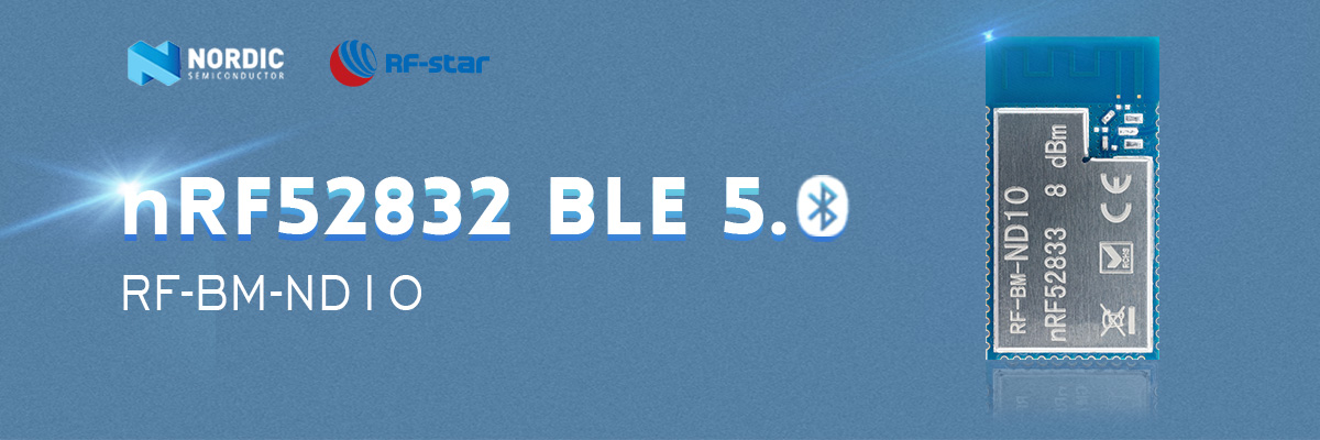 nRF52830 BLE5.0 RF-BM-ND10