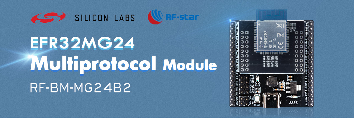 EFR32MG24 Multiprotocol Module RF-BM-MG24B2