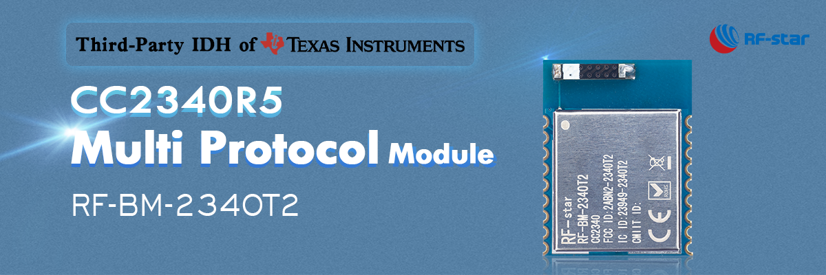 CC2340R5 Multi Protocol Module RF-BM-2340T2