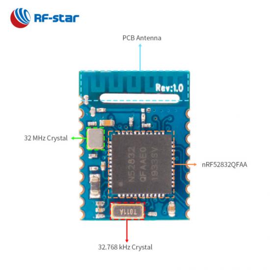 BLE 5.0 module nRF52832 RF-BM-ND08