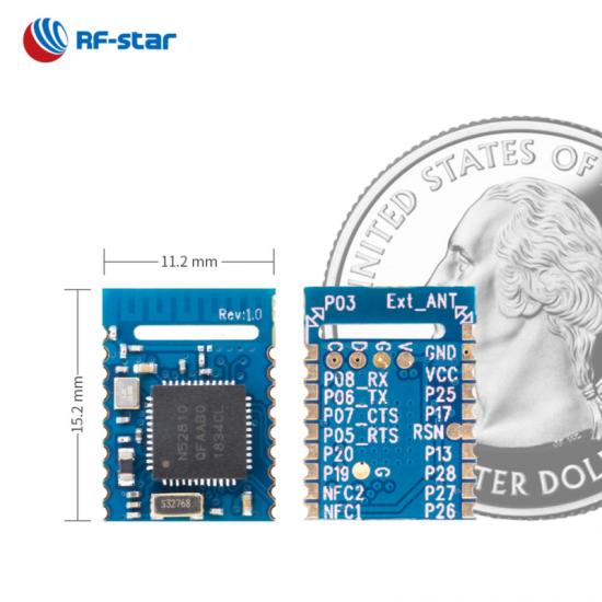 5.0 Bluetooth Module with Nordic nRF52810 Chip RF-BM-ND08C