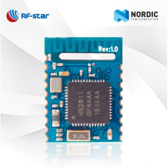 Bluetooth LE 5.0 ZigBee Thread Multi-Protocol nRF52811 Module