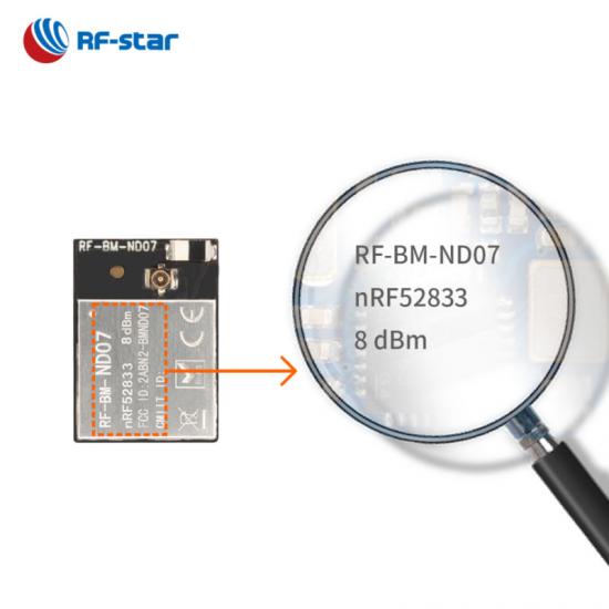 Multi-Protocol Nordic SoC nRF52833 Module RF-BM-ND07