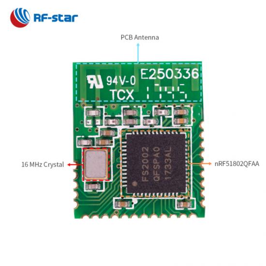 BLE4.2 Module with Nordic nRF51802 Chip RF-BM-ND02C