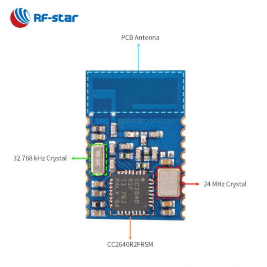 BLE5.0 TI CC2640R2F Module