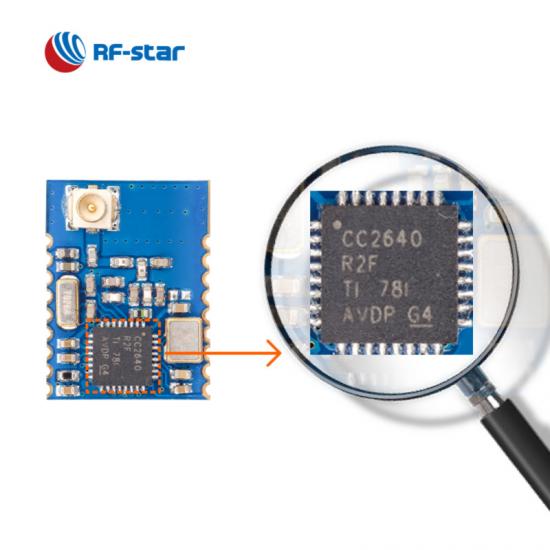 TI CC2640R2F Chipset Module with Bluetooth Serial Port Protocol