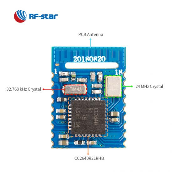 Bluetooth 5 CC2640R2LRHB Module RF-BM-4055B1L