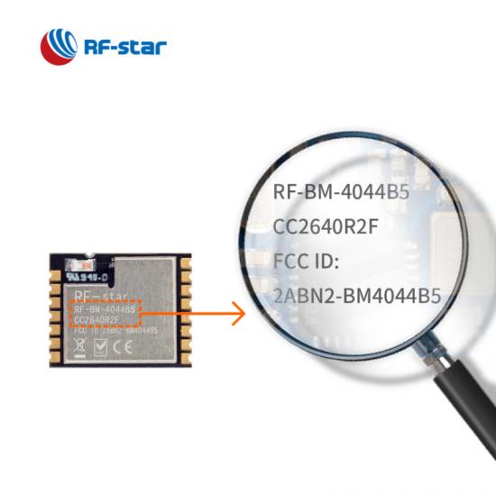 Bluetooth 5.0 Low Energy Module CC2640R2FRSM