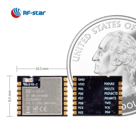 Bluetooth 5.0 Low Energy Module CC2640R2FRSM