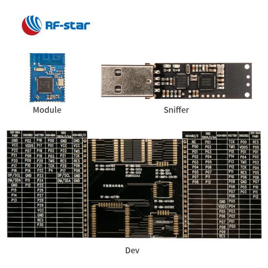 Cheap BLE5.0 CC2640R2L Module RF-BM-4077B1L