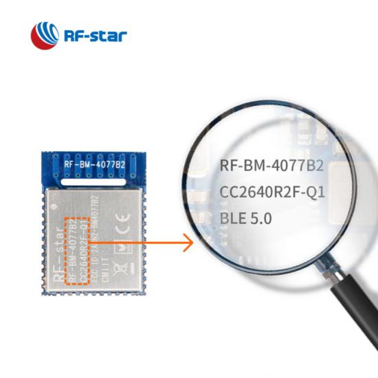 BLE5.0 CC2640R2F Q1 Module RF-BM-4077B2 for Automotive Applications