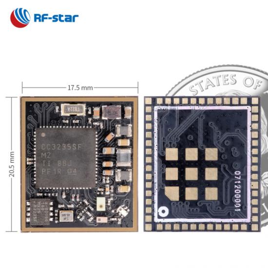 CC3235SF 2.4 GHz & 5 GHz dual-band WiFi Module