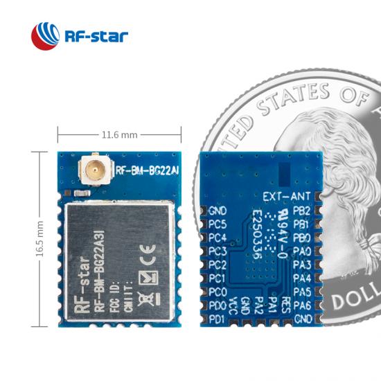 BLE5.2  SiliconLabs EFR32BG22 Module RF-BM-BG22A3I