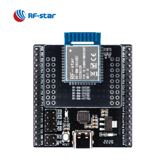 BLE5.1 CC2652R Module Supporting BLE 5.0 Transparent Transmission (Bridge) Protocol