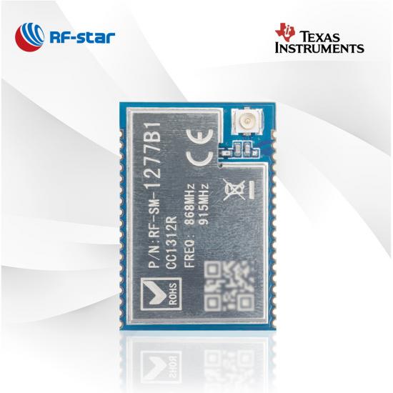 CC1312R Sub-1G Module Supporting  868 MHz 915 MHz 920 MHz