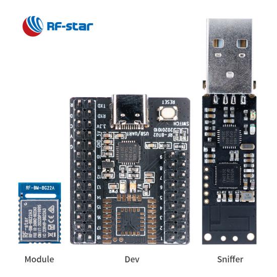 EFR32BG22 Low Power Bluetooth Master Slave Module RF-BM-BG22A3