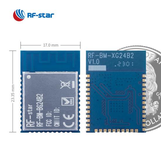 EFR32BG24 Bluetooth Low Energy Module for Mesh networking