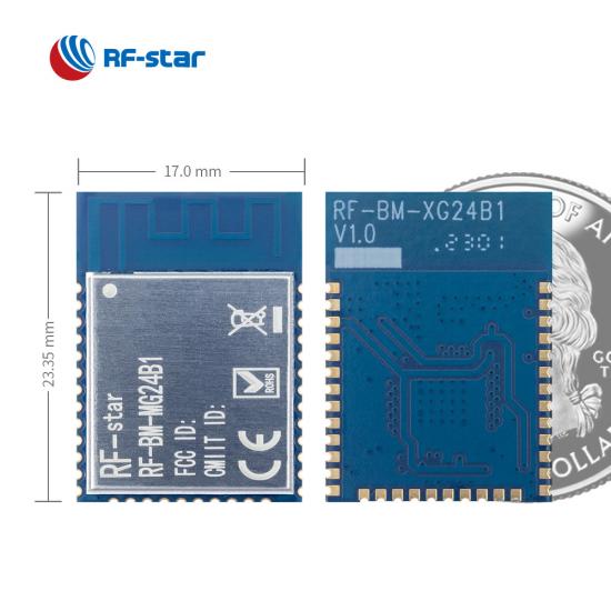 BLE5.3 Matter ZigBee Thread EFR32MG24 Module