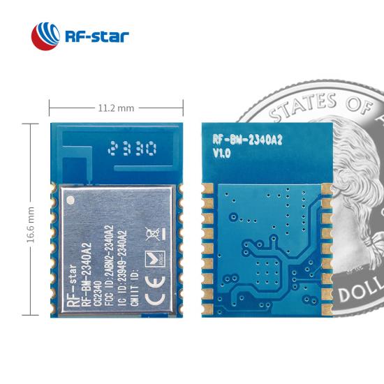 BLE5.0 TI CC2340R5 Module Named RF-BM-2340A2
