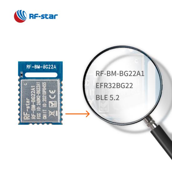 EFR32BG22 Low Power Bluetooth Master Slave Module RF-BM-BG22A1