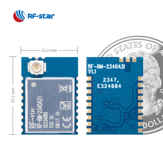 BLE CC2340R5 ZigBee module RF-BM-2340A2I with IPEX connector