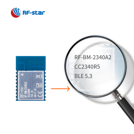 BLE5.0 TI CC2340R5 Module Named RF-BM-2340A2