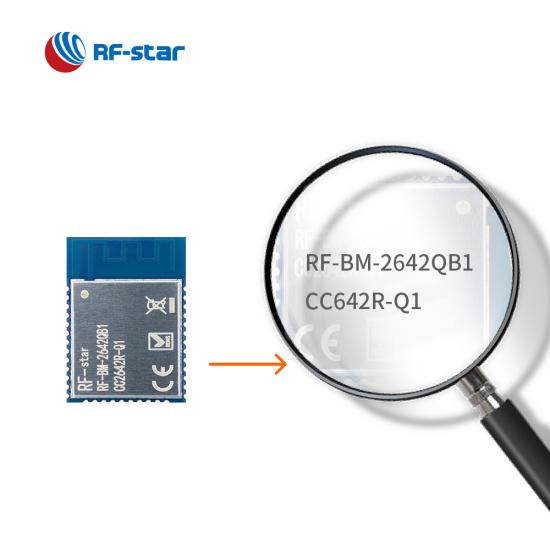 CC2642R-Q1 BLE Automotive Module RF-BM-2642QB1