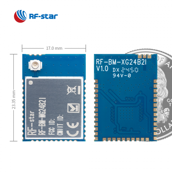 Matter ZigBee OpenThread BLE Multiprotocol EFR32MG24 Module