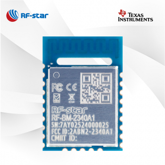 BLE5.0 TI CC2340R5 Module Named RF-BM-2340A1