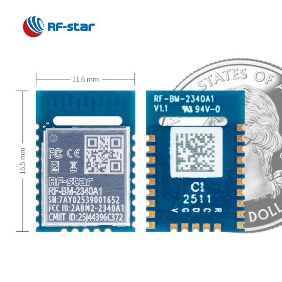 BLE5.0 TI CC2340R5 Module Named RF-BM-2340A1