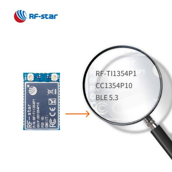 CC1354P10 Sub-1 GHz and 2.4-GHz Wireless Module RF-TI1354P1