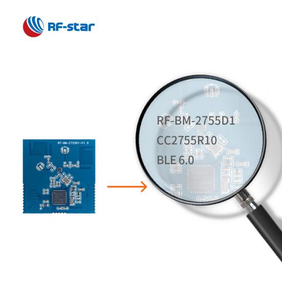 RF-BM-2755D1 BLE6.0 ZigBee Module Based on TI CC2755R10