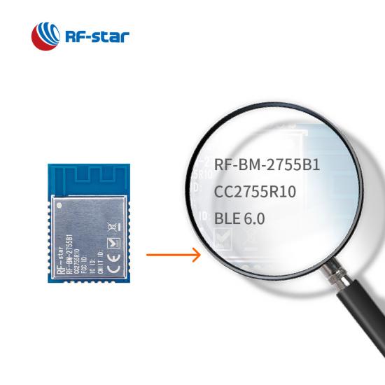 RF-BM-2755B1 BLE6.0 ZigBee Module Based on TI CC2755R10