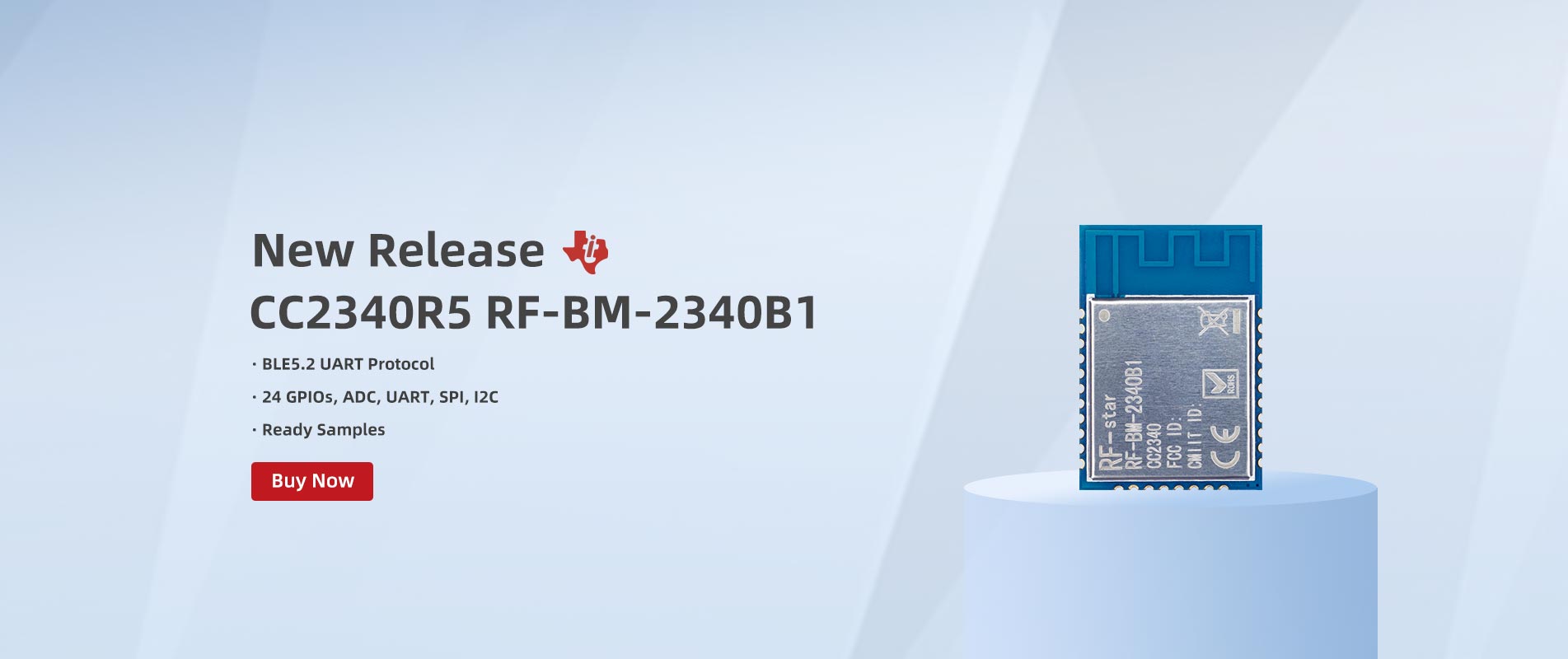 New Release CC2340R5 RF-BM-2340B1