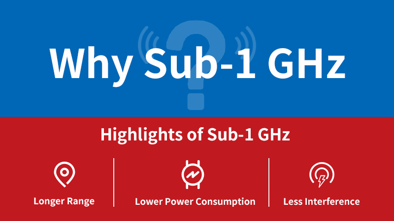 Sub-1GHz vs. 2.4 GHz: 7 Takeaways for Your Wireless IoT Deployment