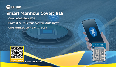 BLE Smart Manhole Cover