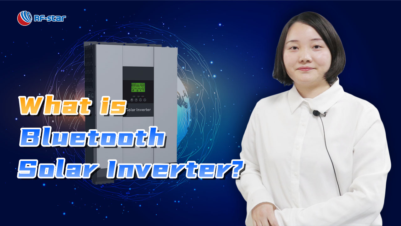 Smart #Bluetooth #solar #inverter! Stop operating inverters with manual on-site!