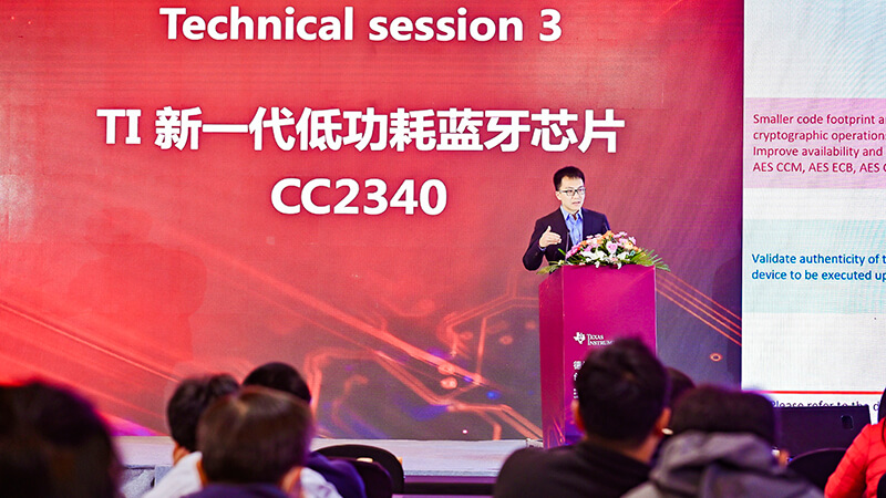 RF-star Showcased CC2340 Bluetooth LE Modules in TI Embedded Innovation Seminar