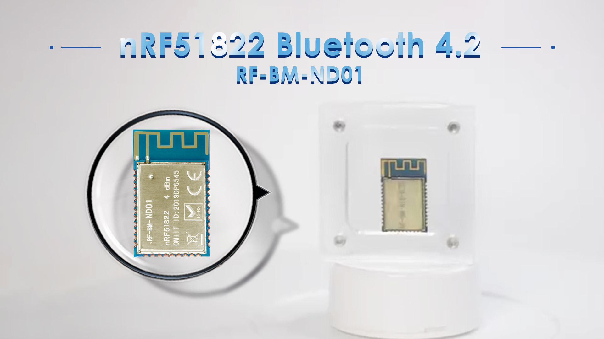 RF Module Based on Nordic BLE SoC nRF51822QFAA ND01