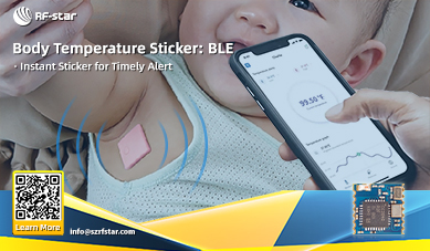 Smart Body Temperature Sticker