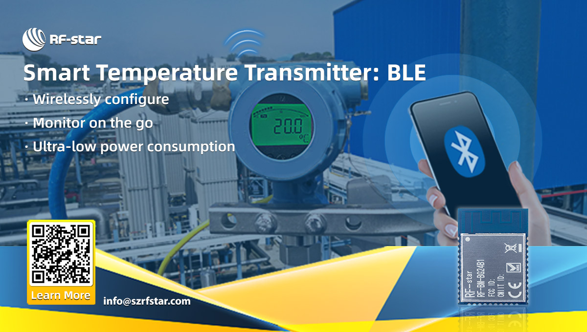 BLE Thermophgrometer Transmitter